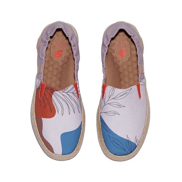 UIN Women's Espadrilles Canvas Walking Casual Shoes(Corner at Backyard Marbella) - Picture 2 of 9